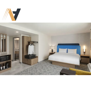 Paquete de muebles Hampton Inn de alta calidad-Muebles de dormitorio de mayor venta Contrachapado HPL de alta calidad-Muebles producidos en Vietnam - Product Image 3