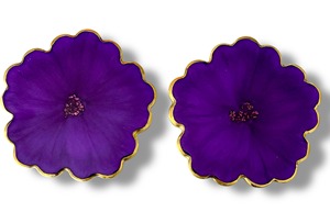 Sous-verres en résine de bonne qualité, modèle décoratif pour maisons sur le thème de la plage, couleur, forme et épaisseur personnalisables - Product Image 4