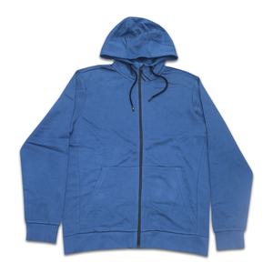 Logotipo personalizado Oem Blank Full Zip up Hombre Sudadera con capucha 320 Gsm Algodón Grueso Fleece Premium Sudadera con capucha - Product Image 2