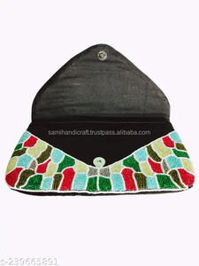 2024 hecho a mano mujeres lujo moda fiesta boda banquete brillo lentejuelas bordado cuentas bolso de mano/bolso - Product Image 3