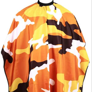 เสื้อคลุมตัดผม Saaqaans Enterprises แบบใหม่ลายพราง ผลิตจากโพลีเอสเตอร์ สวมใส่สบาย ปรับแต่งได้ - Product Image 1