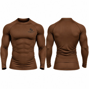 Custom <b>Men</b>’s Compression Shirt & <b>Pants</b> Set | Long Sleeve Compression <b>Base</b> <b>Layer</b> | Athletic Gym Training Sportswear Set - Product Image 1