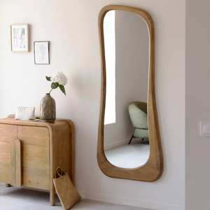 Miroir bio Vandana Optima Vista en bois de manguier Marley - Product Image 1