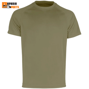 Lightweight 160GSM 86% <b>Polyester</b> 14% Spandex Quick Dry Blank Running Short Sleeve Loose Custom Sport <b>T</b> <b>Shirt</b> - Product Image 5