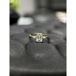 Classic Solitaire 925 Sterling Silver <b>Diamond</b> <b>Ring</b> with Premium Finish for Proposal Bridal Jewelry Anniversary and Gift Giving - Product Image 6