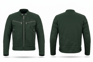 Chaqueta de Motocicleta Elegante de Primera Calidad, con Múltiples Bolsillos con Cremallera, Ajustable, Cómoda y Moderna, Chaqueta de Moto Personalizada - Product Image 2