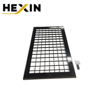 Grille de protection de cabine et filet de fenêtre avant de précision pour pelle excavatrice Caterpillar série GC