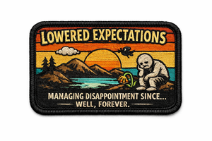 Parche de Morale Bordado Personalizado con Diseño Divertido de Perezoso, Parche Táctico con Gancho y Bucle para Mochila, Chaqueta, Sombrero, Chaleco, Uniforme, OEM, ODM - Product Image 5