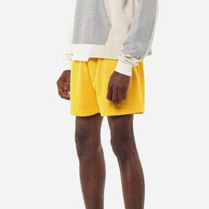 Pantalones Cortos Deportivos de Lona Transpirable y Ecológicos para Hombre, para Gimnasio, Entrenamiento, Atletismo, Playa, con Cordón Ajustable y Diseño Sólido - Product Image 4