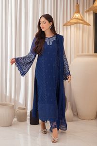 Robes de soirée pakistanaises brodées de qualité supérieure, couleurs et tailles personnalisées, pour les célébrations de mariage. - Product Image 5