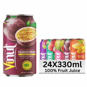 น้ำเสาวรสปราศจากน้ำตาล330มล. สดชื่นราคาโรงงานในเวียดนาม - Product Image 2