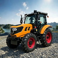 Tracteur agricole 4x4 4RM de 100 CV avec cabine climatisée et boîte de vitesses équipée d'une pompe de chargement, à vendre - Prix Agricolas