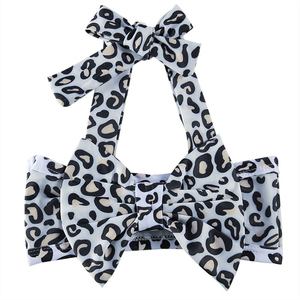 Ensemble bikini floral dos nu pour filles, design simple, en Spandex et Polyester, maillot de bain 2 pièces, coupe haute, avec armatures, haute extensibilité - Product Image 6