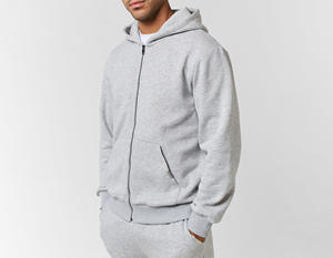 Chándal de algodón con cremallera de la mejor calidad para hombre, ropa deportiva de ajuste perfecto y conjunto informal de invierno, traje deportivo a precio de fábrica. - Product Image 3