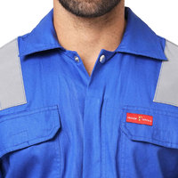 Ropa de Trabajo de Algodón Ignífuga al por Mayor, Equipo de Protección Personal para Hombres, Overoles Industriales de Seguridad para la Construcción