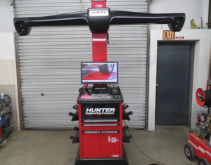 Cámara de Alineación de Ruedas 3D, Alineador de Ruedas Modelo Hunter, Equilibrador de Ruedas, Elevador de 4 Postes, Pantalla LED, 250W, 2 Años de Garantía - Product Image 1