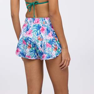 Shorts de Verano Personalizados con Logotipo, Tejidos en Algodón 100%, Estampados, Antiarrugas, Cintura Elástica, Holgados, Deportivos, para Mujer - Product Image 2