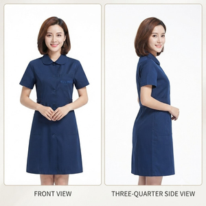 Robe de travail médicale professionnelle extensible pour infirmières - Product Image 3