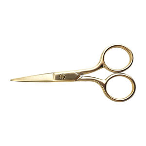 Ciseaux à ongles personnalisés avec logo OEM, en acier inoxydable de haute qualité, outil de manucure, lame incurvée tranchante, pliable, pour la coupe des sourcils et des cuticules - Product Image 3