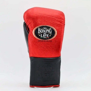 Guantes de Boxeo de Cuero Premium con Costuras Resistentes, Sin Boxeo No Hay Vida, Acolchado Absorbente de Impactos, Agarre Cómodo AI-BG-110 - Product Image 2