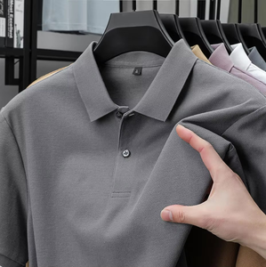 Camiseta de Golf de Algodón de Alta Calidad para Hombre, Fabricada al por Mayor, con Logotipo Bordado Personalizado, Diseño Impreso, Patrón Gráfico, Camiseta Polo para Hombre - Product Image 1