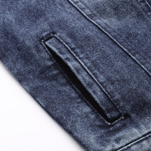 OEM Mens Denim Jean <b>Jacket</b> Casual Outwear Fall <b>Jacket</b> Denim Button up Coat Oversize Denim <b>Jacket</b> for Men acidwash fashion casual - Product Image 5