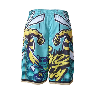 <b>Men's</b> Summer Workout Running Shorts Printed Logo Nylon Gymnastics Clothing Collectible Swimming <b>Trunks</b> - Product Image 6