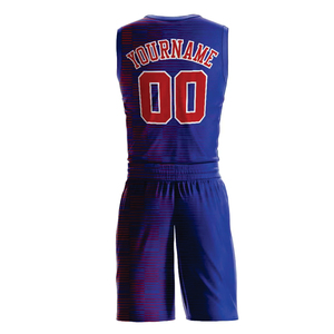 Tenue de basketball entièrement sublimée, maillot de basketball surdimensionné, ensemble uniforme de basketball brodé - Product Image 3