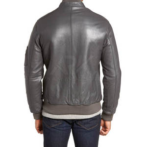 Chaqueta de Cuero para Hombre, Chaqueta de Cuero de Invierno, Chaqueta de Cuero para Hombre de la Mejor Calidad, Chaqueta de Cuero Genuino para Hombre - Product Image 2