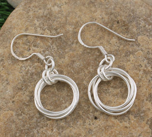 Handmade 925 <b>Sterling</b> <b>Silver</b> Turquoise <b>Wire</b> Wrapped Drop Earrings Artisan Crafted Luxury Jewelry for Women Party Wholesale - Product Image 6