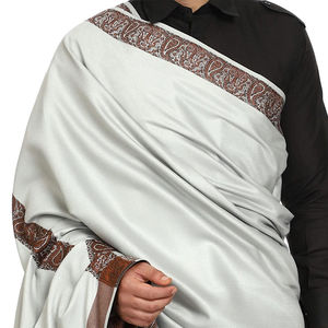 Chales de Hombro de Lujo para Hombre, de Alta Calidad, al por Mayor, Largos, Estampados, con Logotipo Personalizado, Tejidos, Modernos, Nuevos, de Cachemira Lisa - Product Image 5