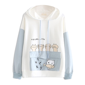 Vêtements d'hiver pour filles, sweat à capuche 100% coton, haute qualité, respirant, vêtements décontractés pour filles, sweat à capuche avec logo personnalisé - Product Image 5