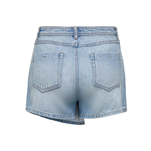 <b>Top</b> Premium Quality Women's Denim Shorts Washed Regular Fit Mid Straight Vintage Denim Shorts Casual Trendy Economical Summer - Product Image 5