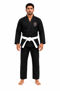 Uniforme de Taekwondo Personalizado Dumela International, Negro, de Algodón, para Hombre, Ropa de Artes Marciales, Transpirable, Cintura Alta, Duradero - Product Image 2