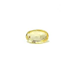 Loose 3 Carat Oval Cut Yellow Sapphire-Premium Loose Gemstone for Fine Jewelry - Product Image 2