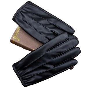Gants de conduite d'hiver en cuir pour hommes et femmes Gants tactiques imperméables Capacités d'écran tactile Mitaines chaudes pour le nouvel hiver - Product Image 3
