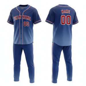 Uniforme de Béisbol Personalizado al por Mayor con Pantalones, Ropa Deportiva Sublimada para Equipos, Precio Económico, el Mejor Uniforme Sublimado Transpirable - Product Image 2