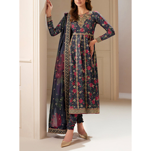 Nuevo diseño de Shalwar Kameez para mujer, elegante atuendo oriental, Shalwar Kameez para mujer, cómodo tejido de algodón, ropa tradicional para mujer - Product Image 3