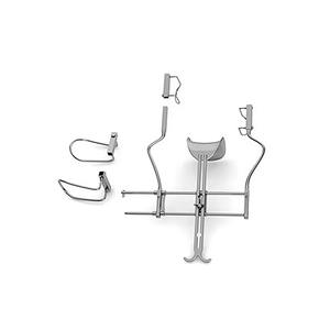 Écarteur abdominal manuel auto-fixant en acier inoxydable, instrument chirurgical pour une exposition large et stable des tissus, ensemble d'instruments généraux - Product Image 1