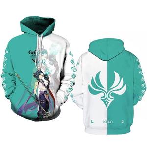 Sudadera con Capucha Sublimada de Moda con Cremallera o sin Cremallera, Impresión Completa de Alta Definición para Tiendas en Línea - Product Image 4