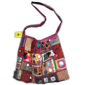 Bolso Bandolera Étnico Tribal Banjara Bordado a Mano Estilo Vintage para Mujer, Bolso Cruzado Bohemio Gitano para Festival - Product Image 1