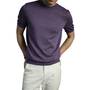 เสื้อยืดผู้ชายใส่ง่าย เนื้อผ้านุ่ม ระบายอากาศดี แขนสั้น คอกลม สวมใส่สบาย เหมาะสำหรับพักผ่อนและกิจกรรมกลางแจ้ง - Product Image 4