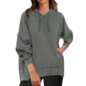 OEM ODM Sweatshirts surdimensionnés personnalisés unisexes en coton lourd, streetwear, marque privée, fournisseur de vêtements en gros pour hommes - Product Image 5