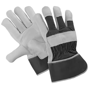 Gants de sécurité en cuir de chèvre de haute qualité et résistants pour la construction industrielle, le jardinage domestique et la protection des mains - Product Image 3