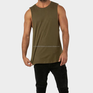 New Arrival Professional Gym Singlet Tank <b>Top</b> for <b>Men</b> Sleeveless Solid Color Slim Fit <b>Men</b> Tank <b>Tops</b> Accept OEMODM Services - Product Image 1