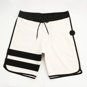 2026 Summer High Quality Double <b>Layer</b> Beach Men Canvas Shorts Custom Logo Hot Shorts <b>Mid</b> Elastic Waist Breathable Beach Shorts - Product Image 2