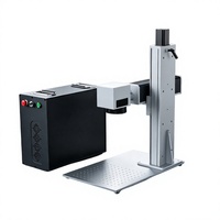 Máquina de Marcado Láser de Fibra para Grabado Profundo en 3D |   Sistema de Marcado Eléctrico Portátil en el Eje Z