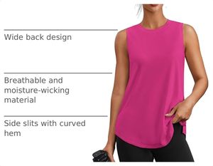 <b>Womens</b> Casual Ribbed <b>Tank</b> <b>Top</b> Sleeveless Fitted Stretch Cotton Eco-Friendly Quick Dry Crew Neck 180g Soft Breathable Summer - Product Image 5
