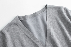 Cardigan en tricot fin pour femme, col en V, basique, à manches longues, simple boutonnage, style mode - Product Image 5