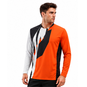 Maillot de motocross personnalisé avec logo sublimé, impression sur mesure, faible quantité minimum de commande, marque privée, design personnalisé, polyester. - Product Image 6